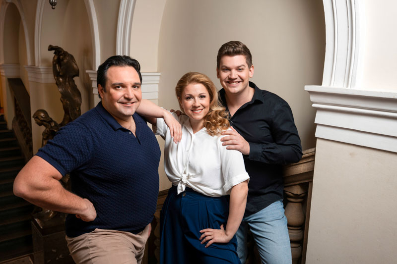Adam Plachetka, Kateřina Kněžíková a Daniel Matoušek