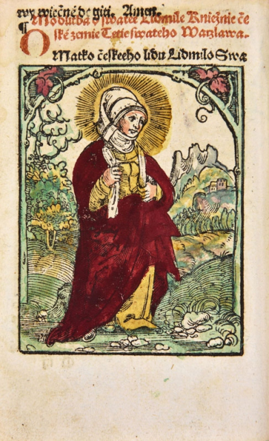 Sv. Ludmila, signatura 54 F 256