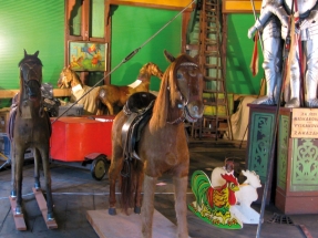 Vnitřní prostor kolotoče