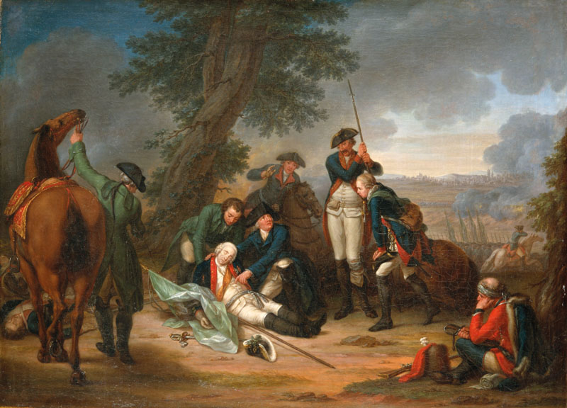 Smrt maršála Schwerina, Johann Christoph Frisch, 18. století