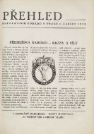 Přehled kulturních pořadů v Praze červen 1955