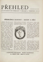 Přehled kulturních pořadů v Praze červen 1955