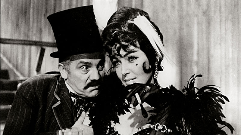 Rudolf Deyl a Květa Fialová  ve filmu Limonádový Joe aneb Koňská opera