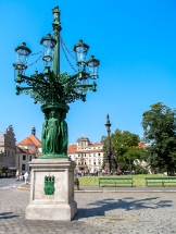 Plynový kandelábr, Hradčanské náměstí