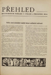 Přehled kulturních pořadů v Praze prosinec 1955