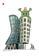 Zelený Raoul v Tančícím domě