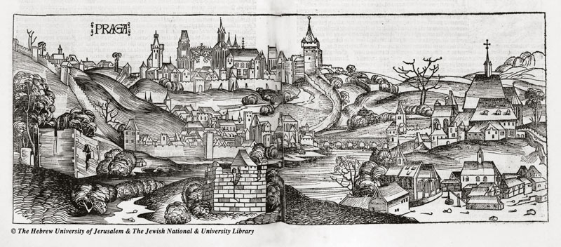 Praha, Schedelova kronika, 1493