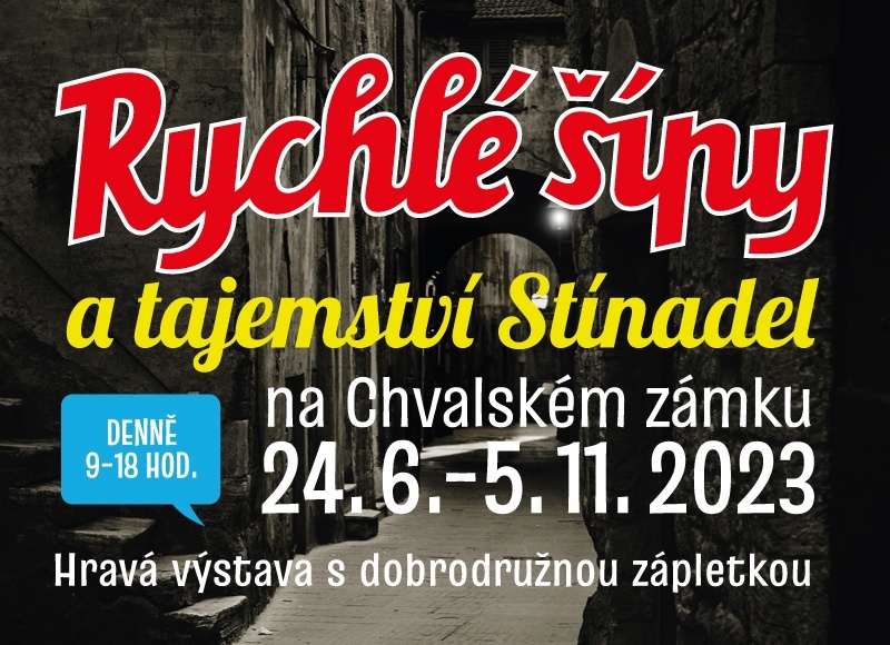 Rychlé šípy a tajemství Stínadel banner