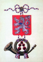 Ústřední znak  Československé pošty, 1925