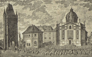 Pohled na Křižovnické náměstí