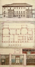 Plán vily od A. V. Barvitia