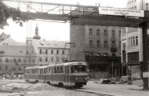 Dolní část Václavského náměstí