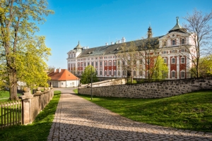 Impozantní klášter Broumov