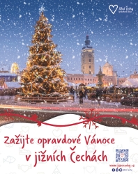 Zažijte opravdové vánoce v jižních Čechách