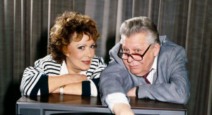 Vladimír Dvořák s Jiřinou Bohdalovou