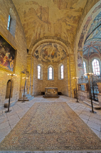 Románská část baziliky sv. Jiří