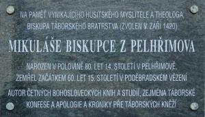 Pamětní deska v Pelhřimově, Růžová ulici