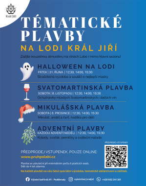 Zážitky na lodi král Jiří