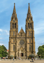 Bazilika svaté Ludmily,  výstavba 1888–1892