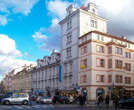 Věžové domy Havelského města v Rytířské ulici