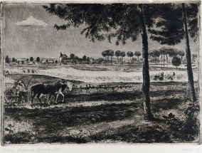 Karel Malich, Ředice od Žernova, 1952