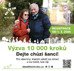 Výzva 10 000 kroků březen 2026