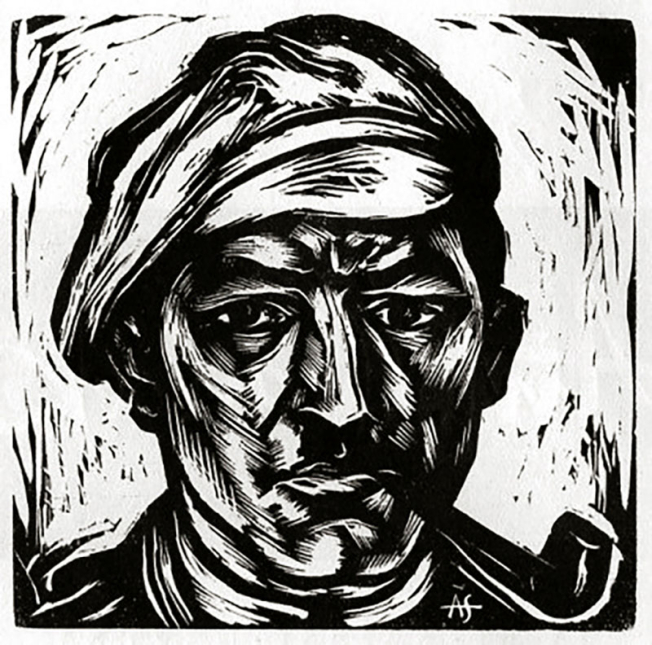 Antonín Václav Slavíček, Vlastní podobizna, 1926
