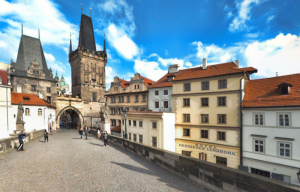 Pohled z Karlova mostu