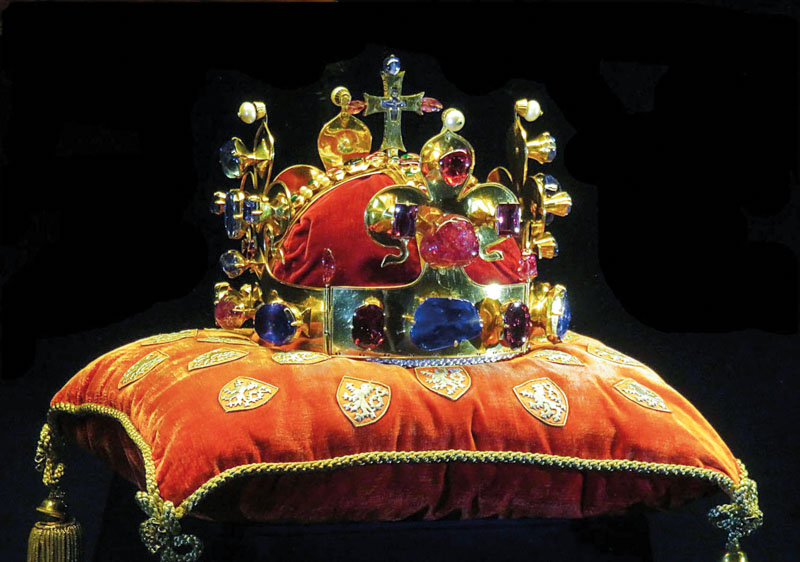 Svatováclavská koruna, 1346