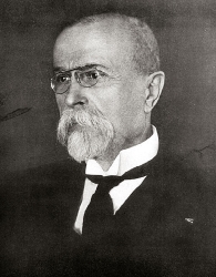 T. G. Masaryk potřetí zvolen prezidentem ČSR