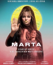 Plakát k představení Marta