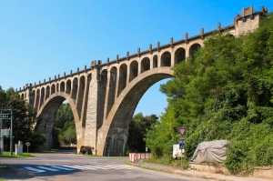 Stránovský viadukt v Krnsku