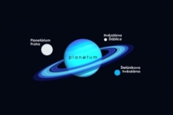 Program pod hvězdnou oblohou v digitalním planetáriu