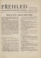 Přehled kulturních pořadů v Praze únor 1956
